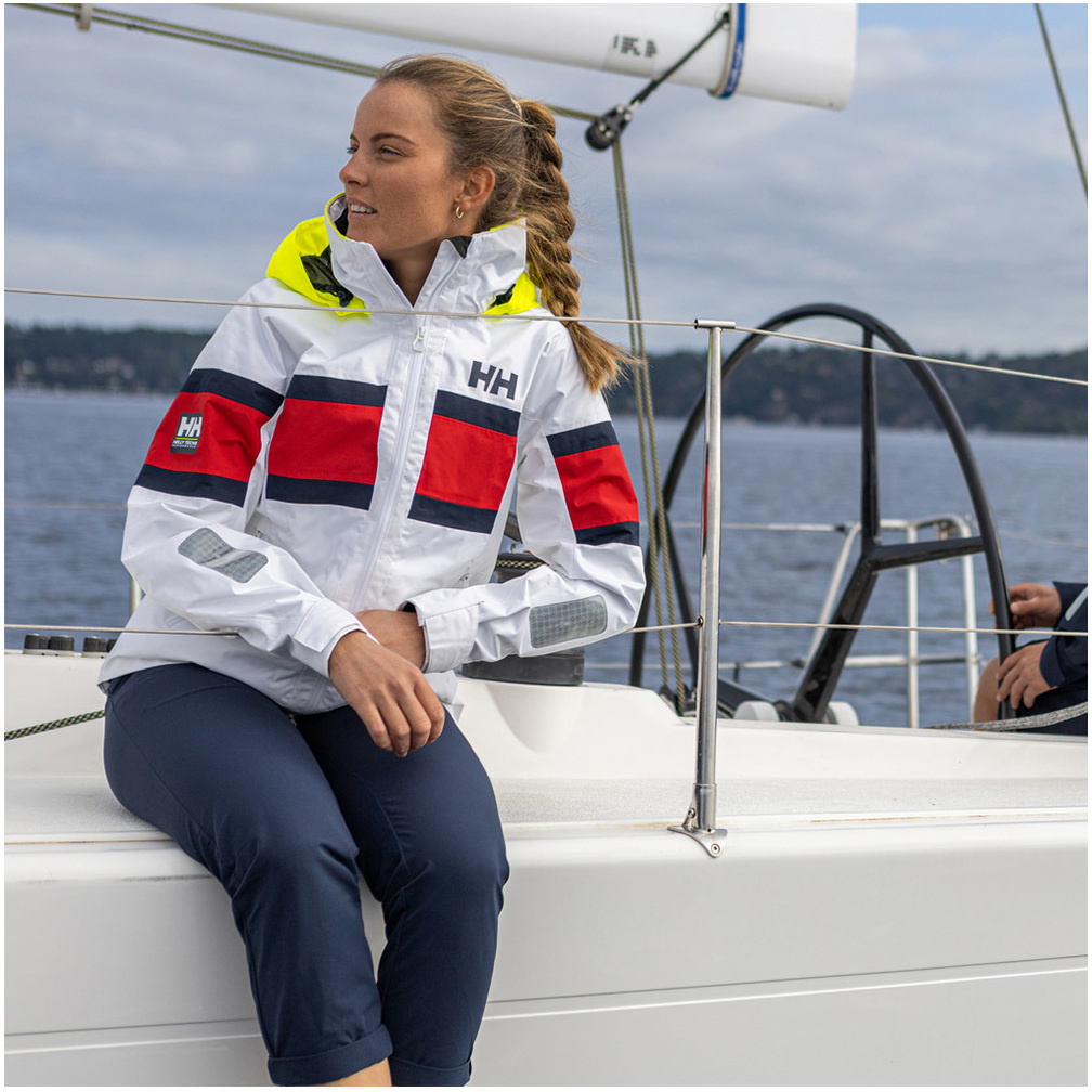 2026 Helly Hansen Dame Salt Original Sejlerjakke 34426 - White